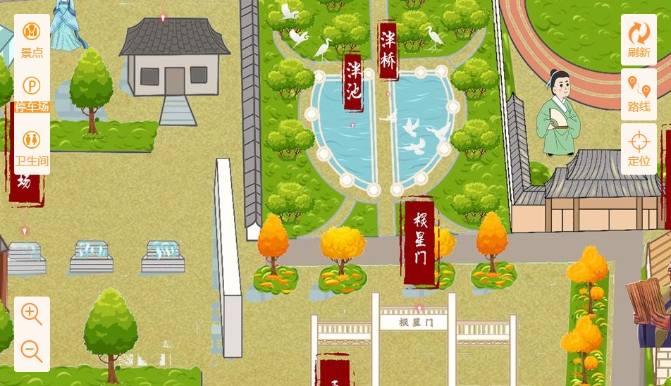 涵江手绘地图景区语音讲解导览系统：智慧景区建设的基石